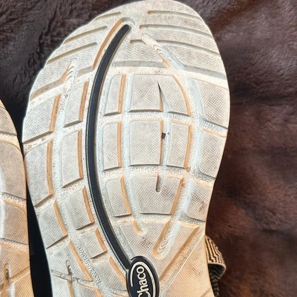 Chaco Z/2 Black and White Patterned Sandals - Picture 9 of 10